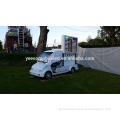 Electric TV Car M5 for sale, LED billboard car for outdoor advertising